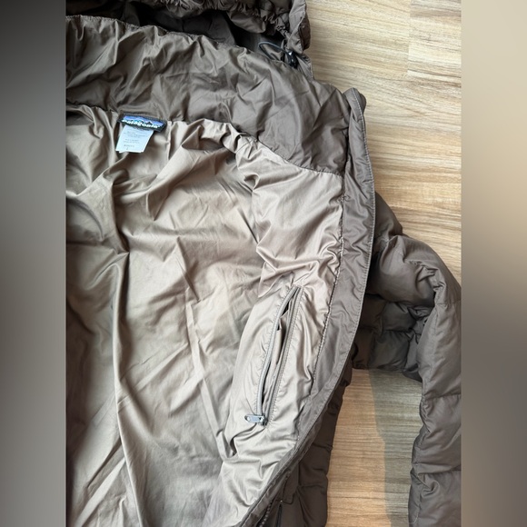 Like New Patagonia W’s Down With It Parka (brown, size L) - Picture 8 of 11